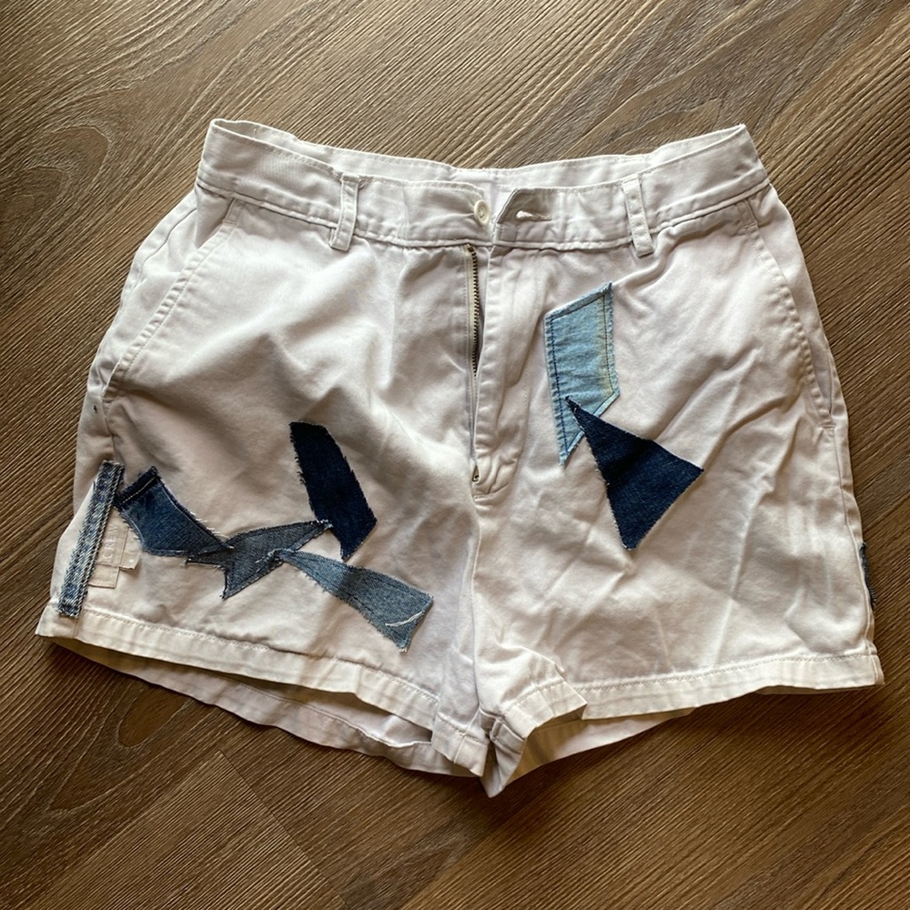 Reworked J Crew Shorts😍
